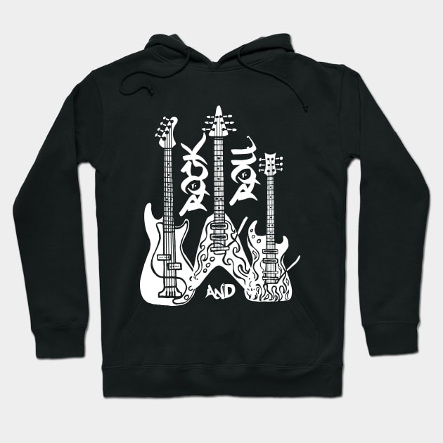 Rock and roll, electric guitars, music lover. Hoodie by Muse